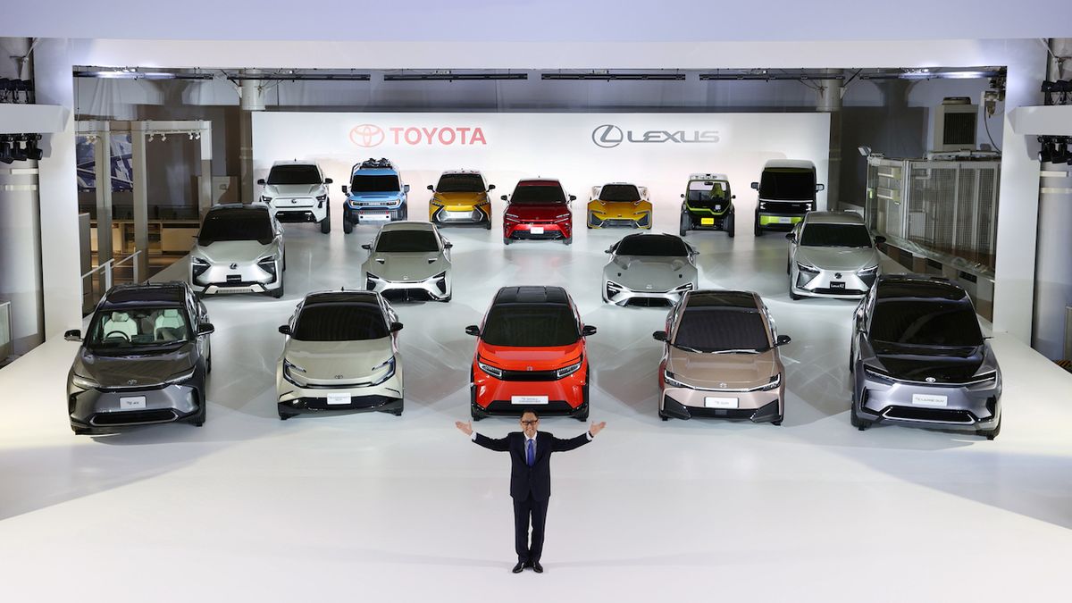Nevídaná smršť novinek. Toyota odhalila 15 předprodukčních elektromobilů najednou
